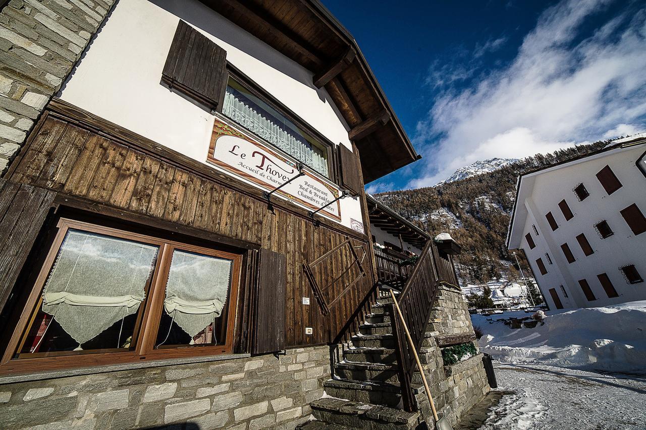 Le Thovex Bed and Breakfast La Thuile Buitenkant foto