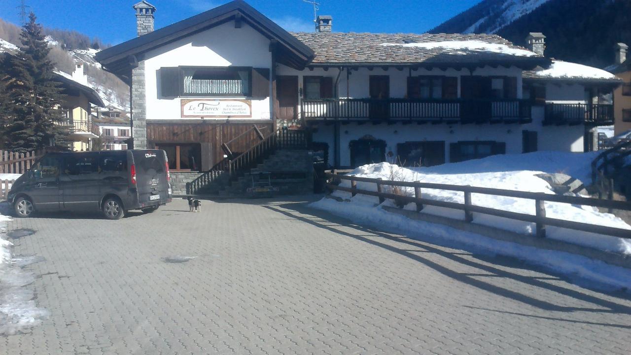 Le Thovex Bed and Breakfast La Thuile Buitenkant foto